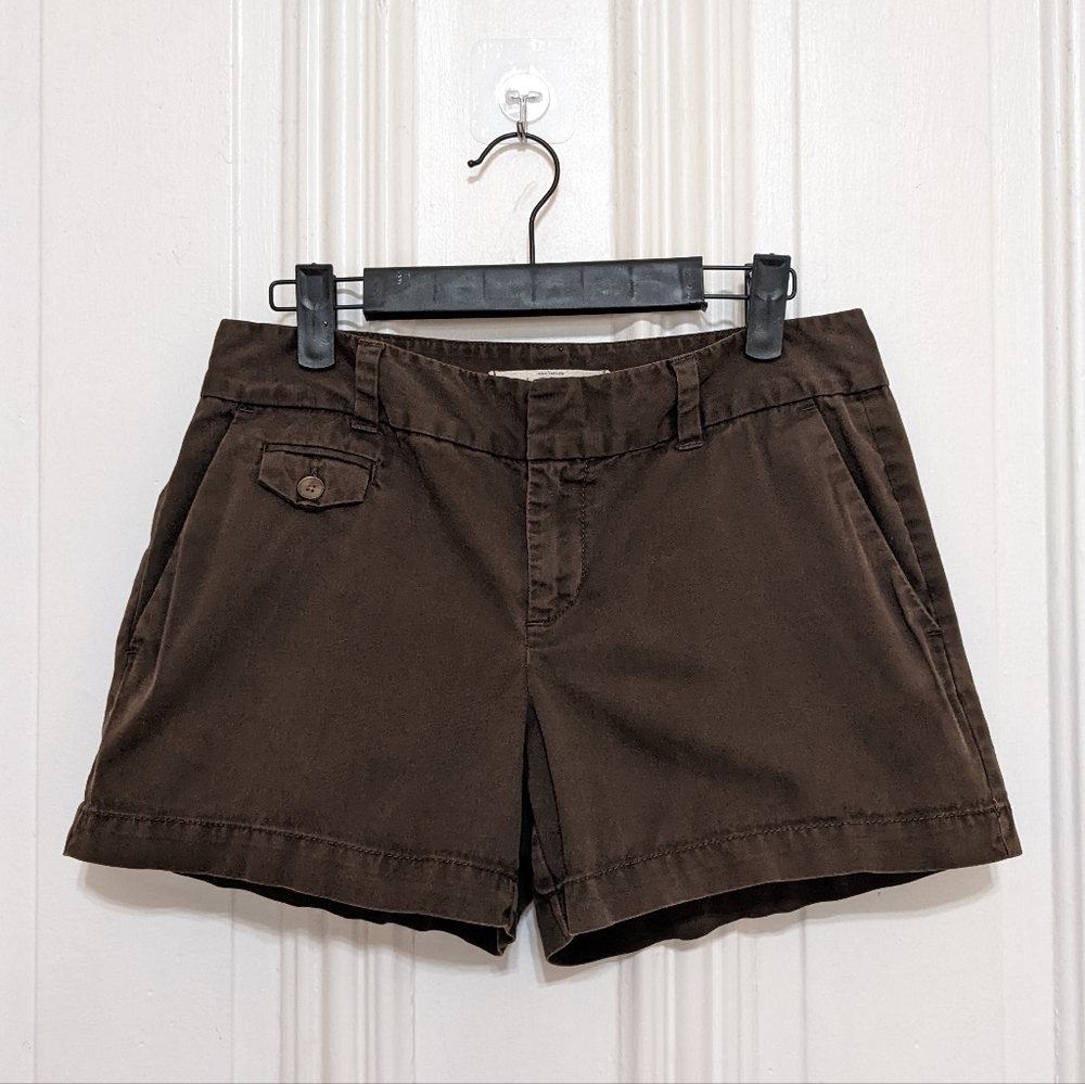 LOFT Mid-rise Women's Shorts in Brown